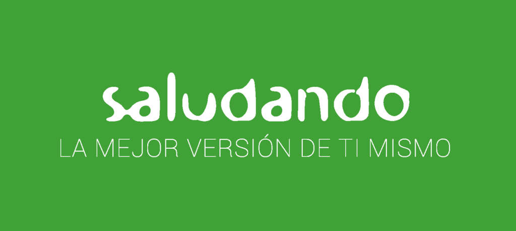 Logo y slogan: Saludando - La mejor versión de ti mismo